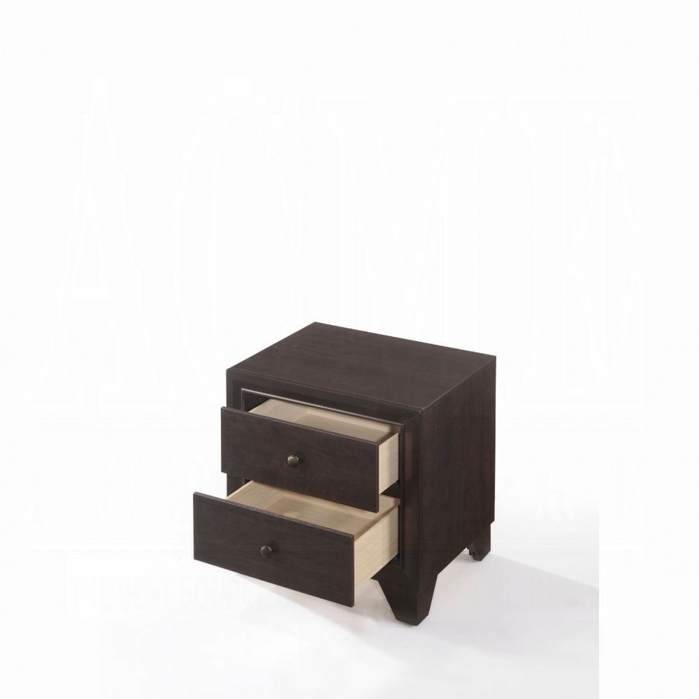 Acme Furniture Madison Wood Nightstand in Espresso