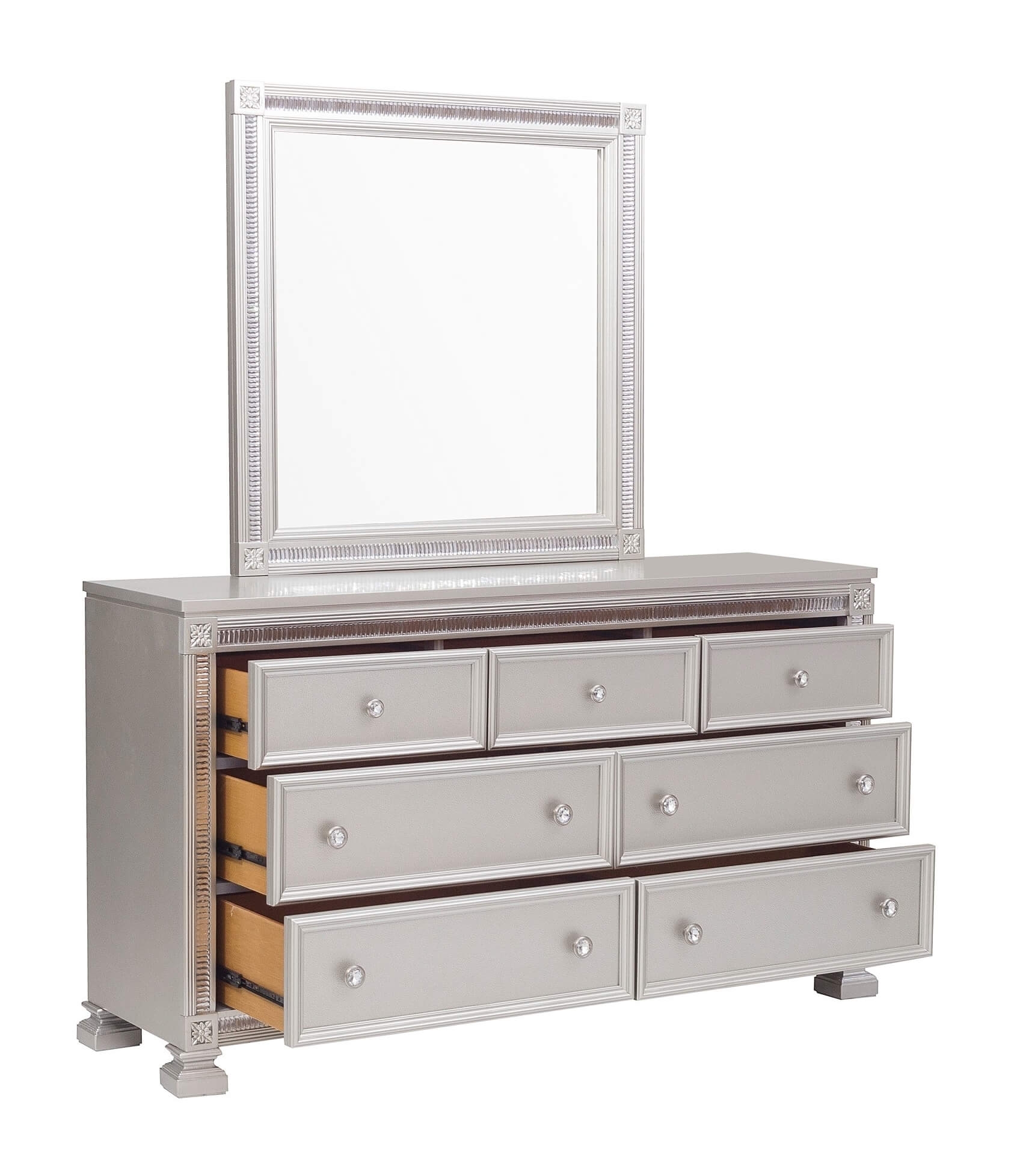 Bevelle Wood Dresser