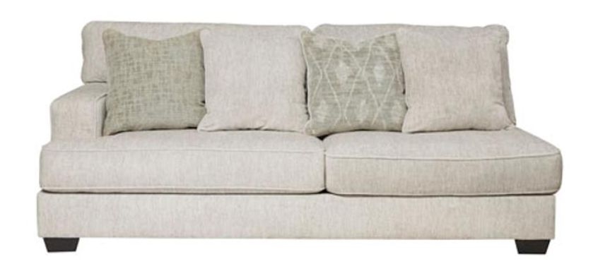 Rawcliffe Parchment Fabric 3-Piece Sectional