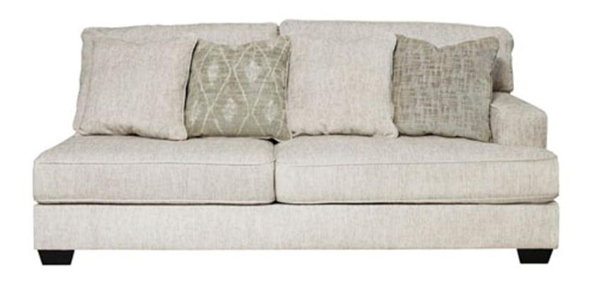 Rawcliffe Parchment Fabric 3-Piece Sectional