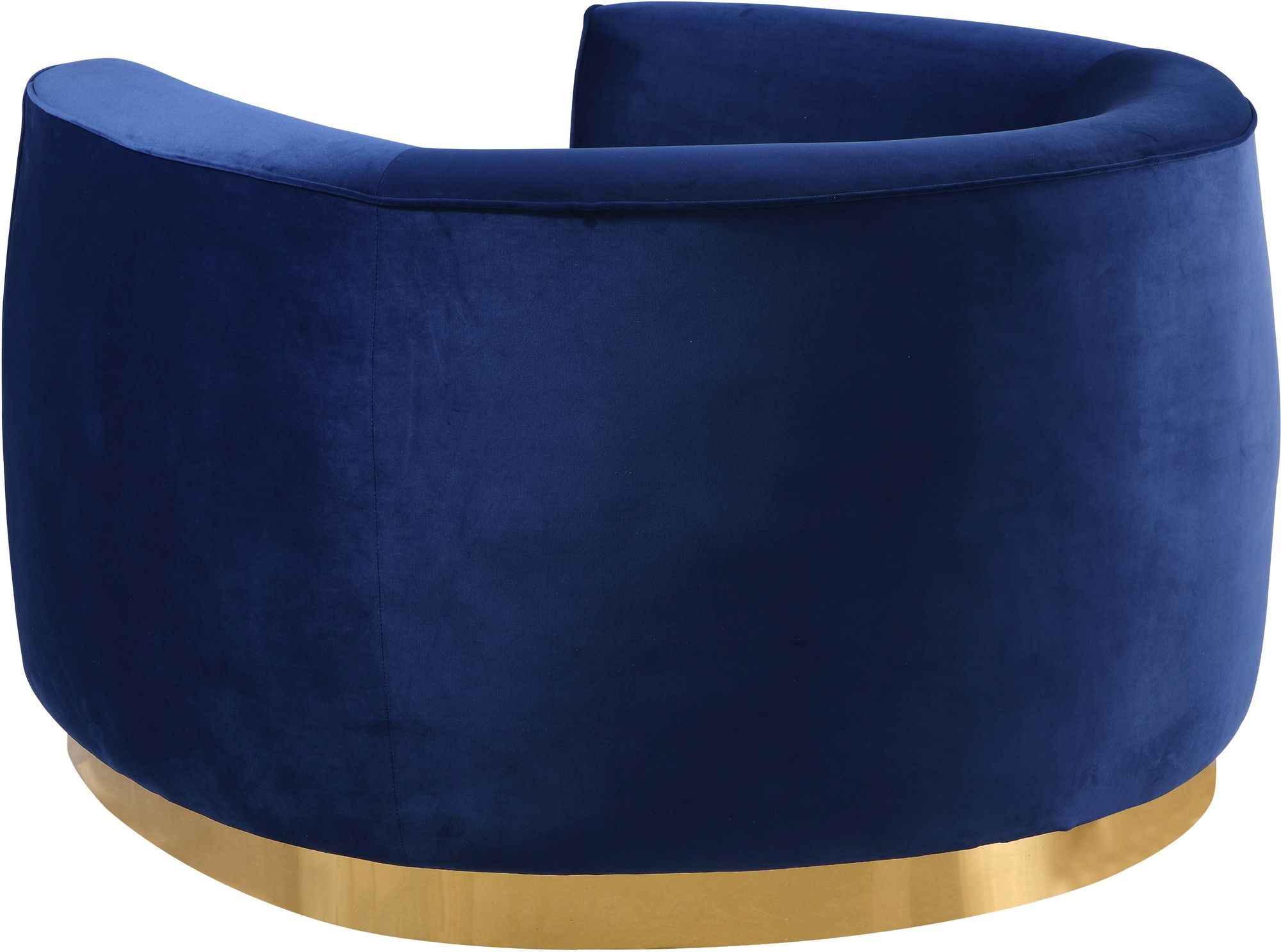 Julian Velvet Chair with Stainless Steel Base