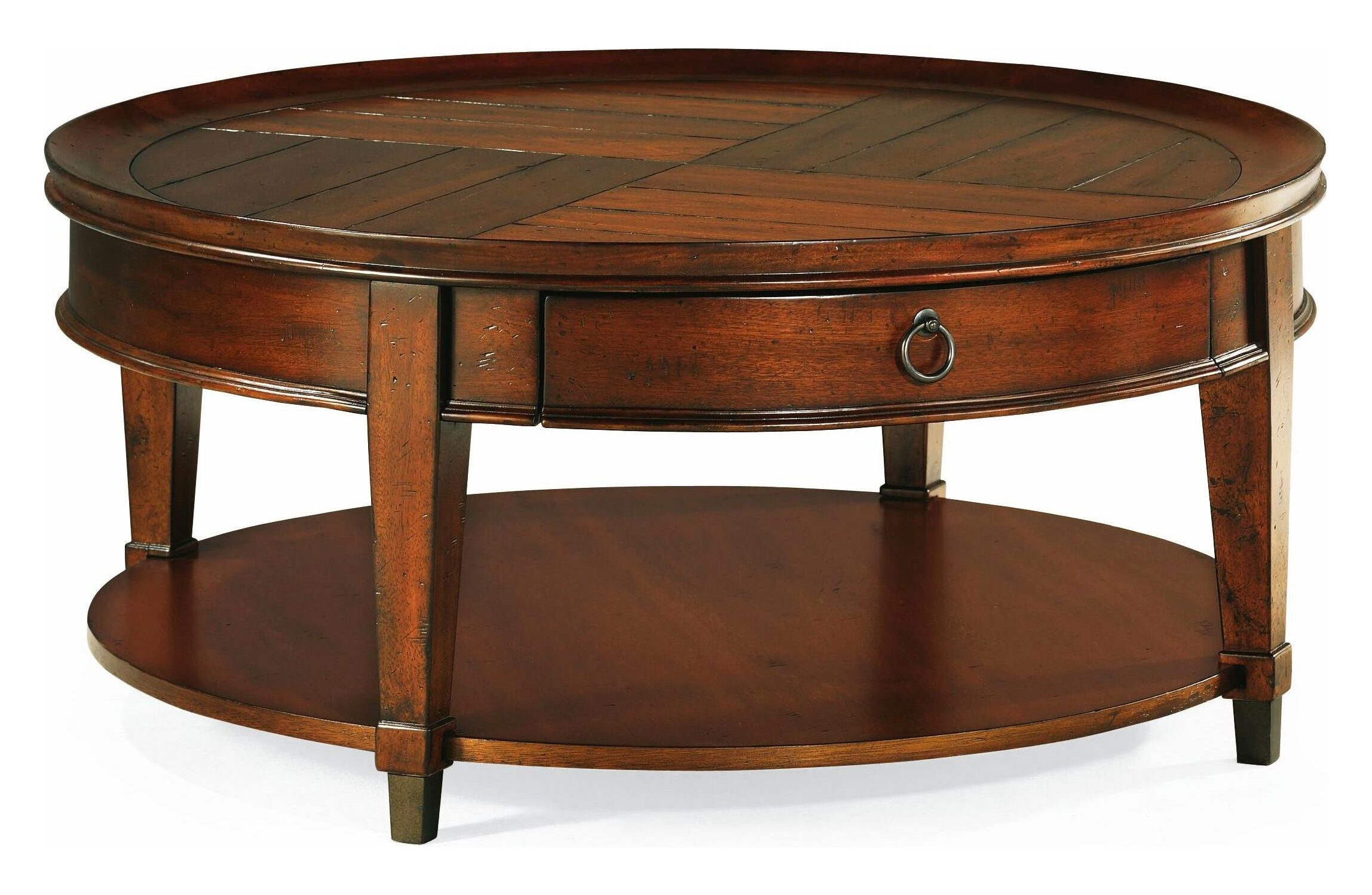Sunset Valley Rectangular Wood Cocktail Table Set