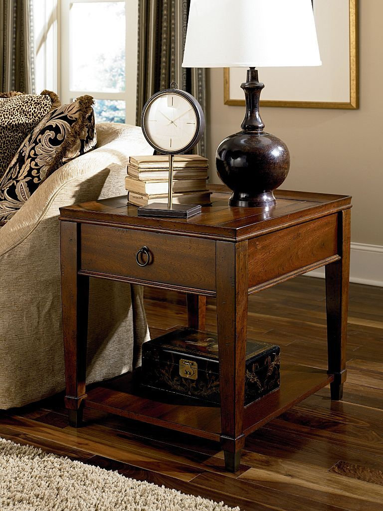 Sunset Valley Rectangular Wood Cocktail Table Set