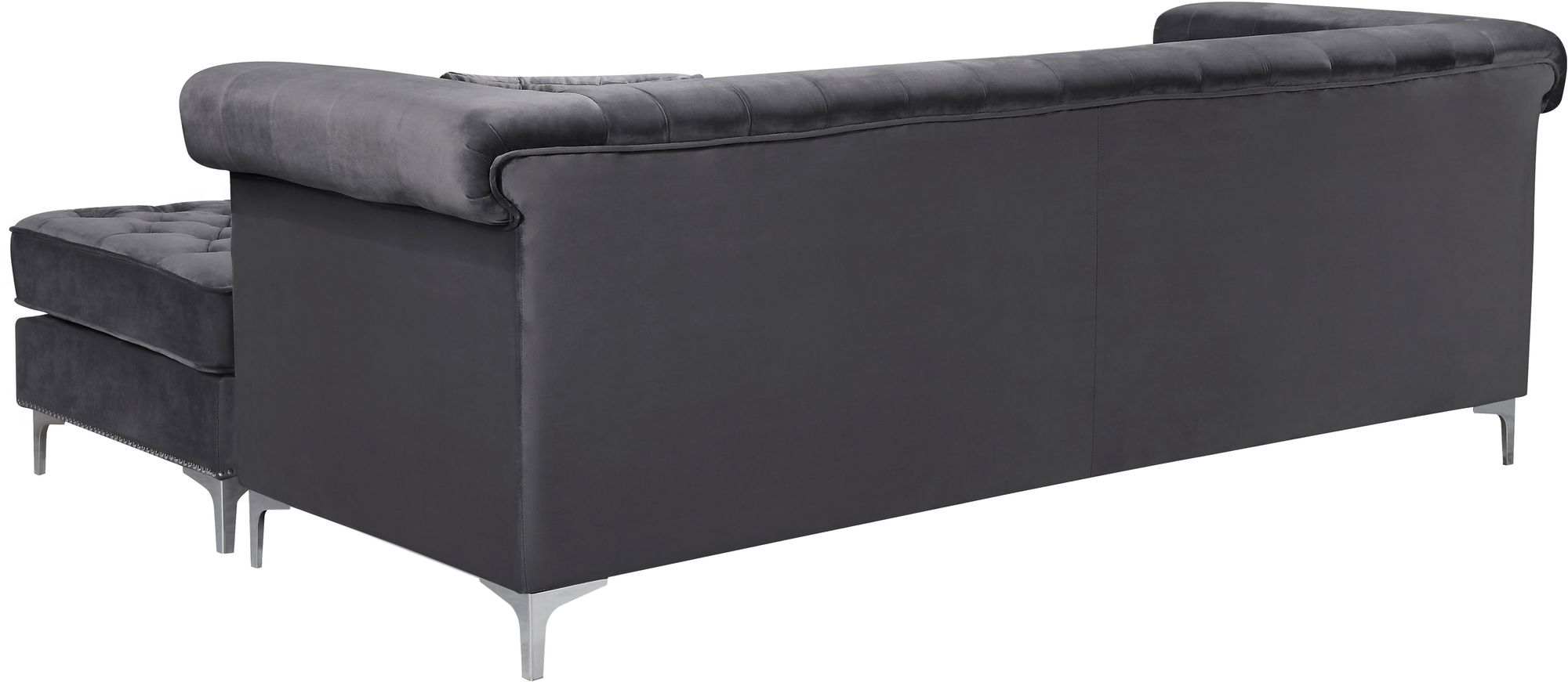 Damian Velvet Reversible Sectional
