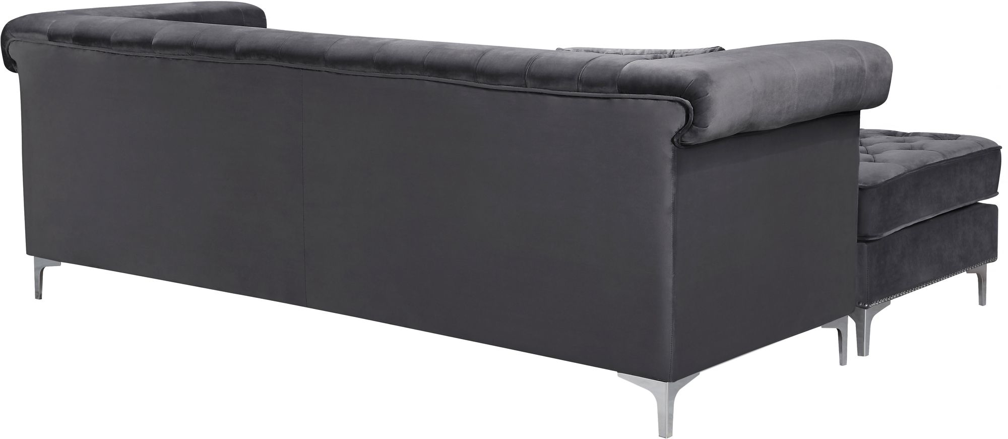 Damian Velvet Reversible Sectional