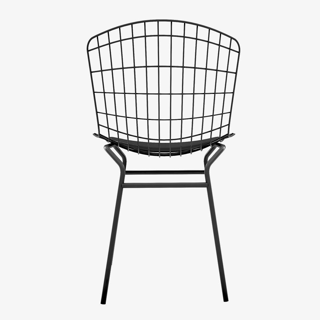 Madeline Leatherette Chair w/Seat Cushion 