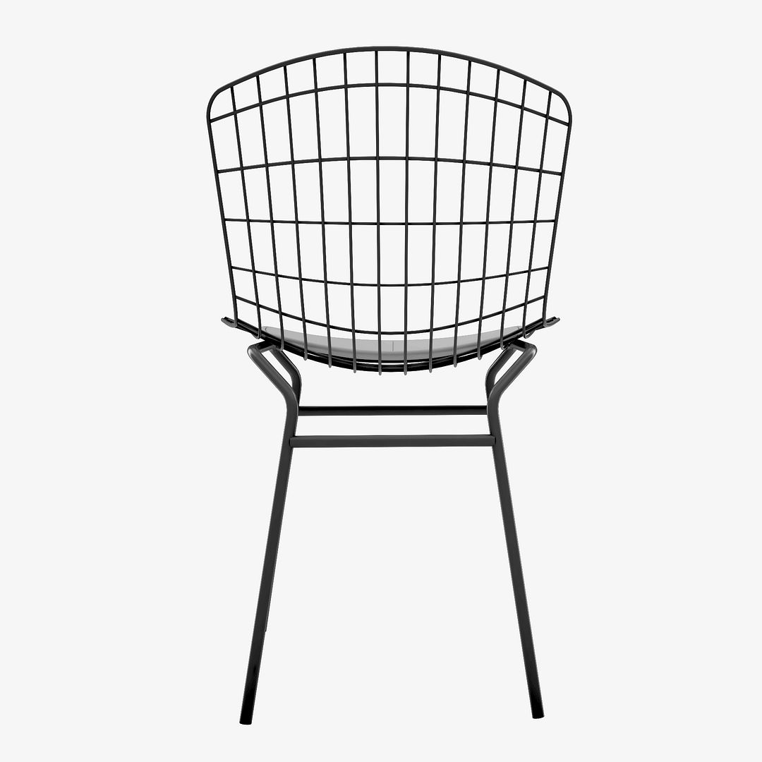 Madeline Leatherette Chair w/Seat Cushion 