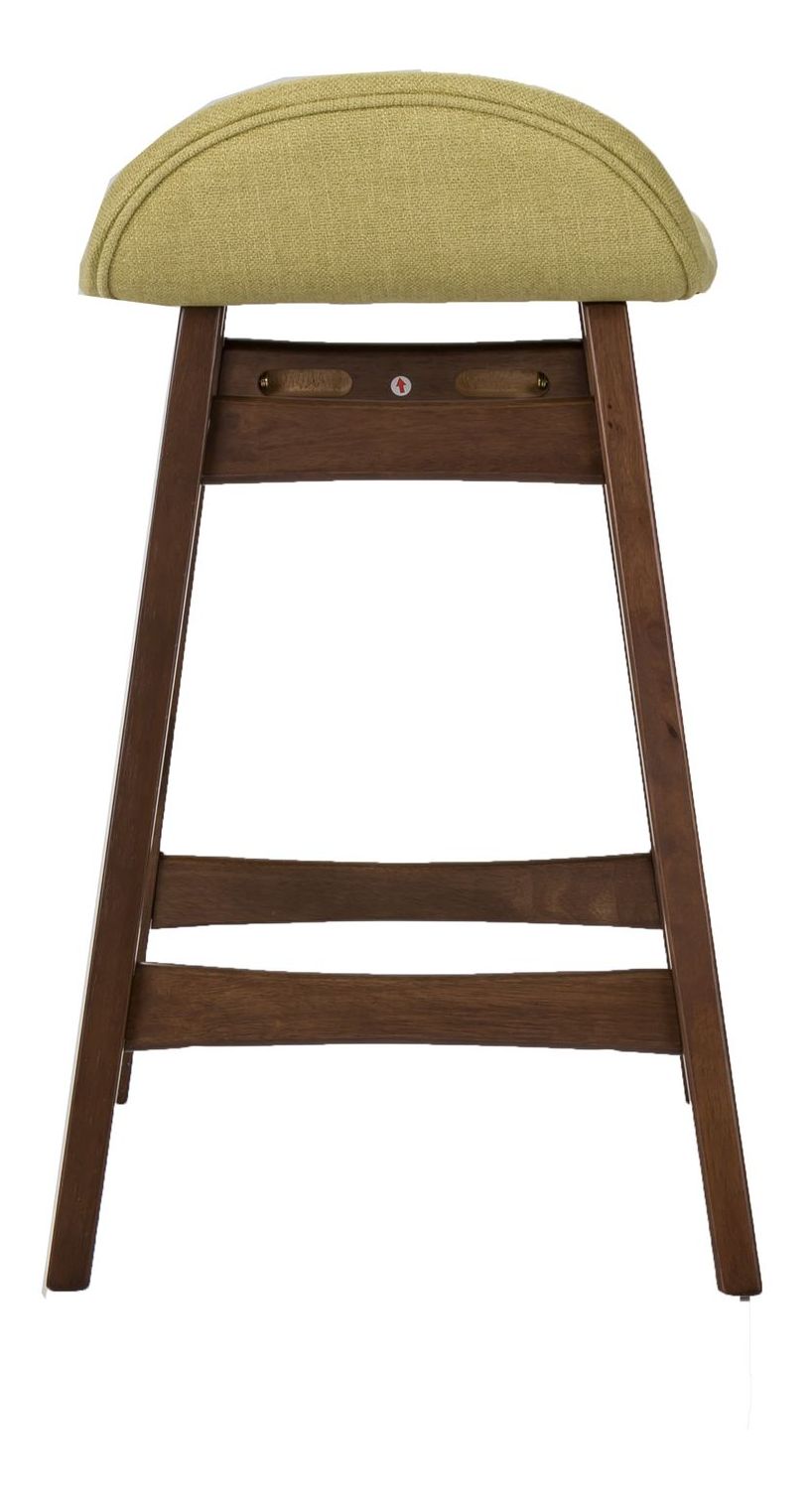 Space Savers 24-Inch Linen/Wood Counter Chair