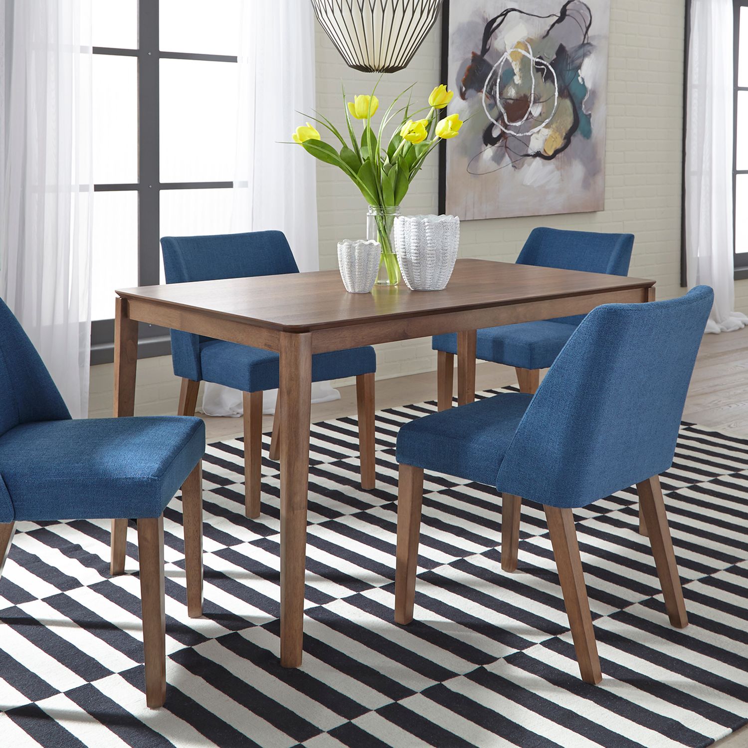 Nido Linen Dining Chairs - Set of 2 | Liberty Space Savers