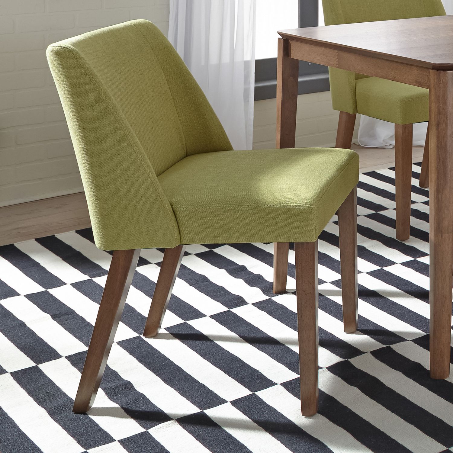 Round Drop Leaf Dining Set | Space Savers Walnut