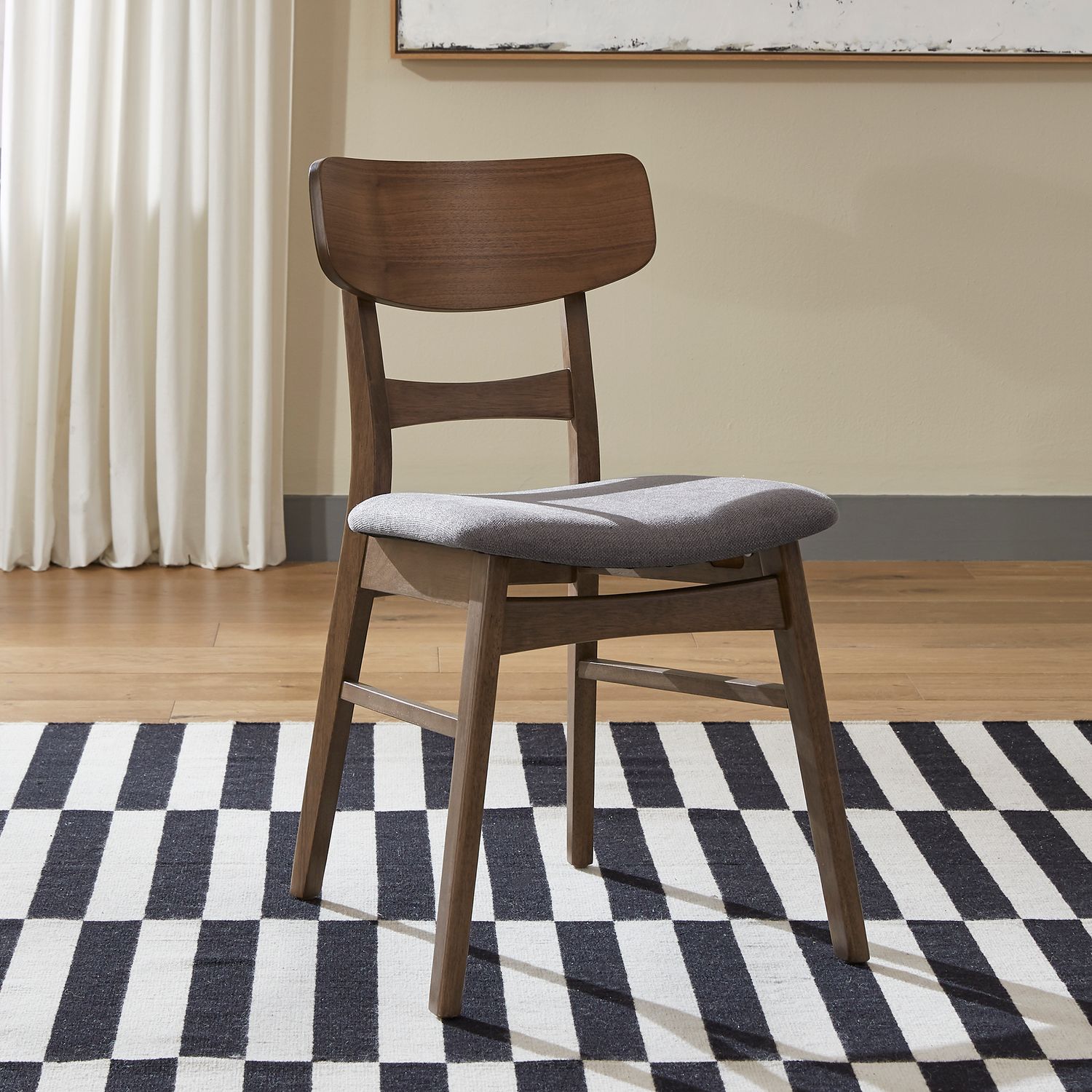 Round Drop Leaf Dining Set | Space Savers Walnut