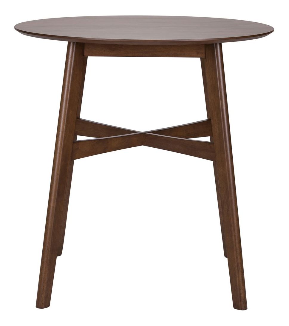 Triangle Dining Set | Space Savers Modern Walnut