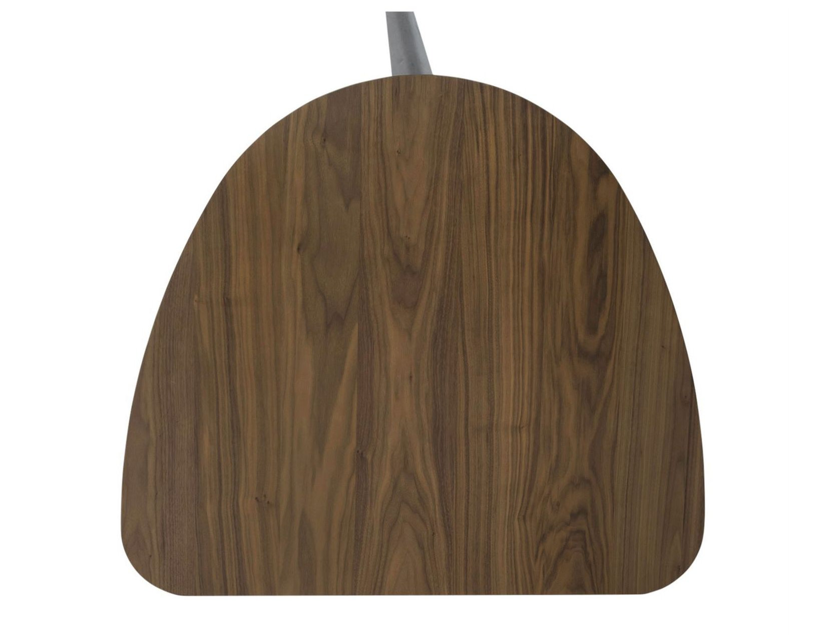 Space Savers Irregular Wood Triangle Dining Table