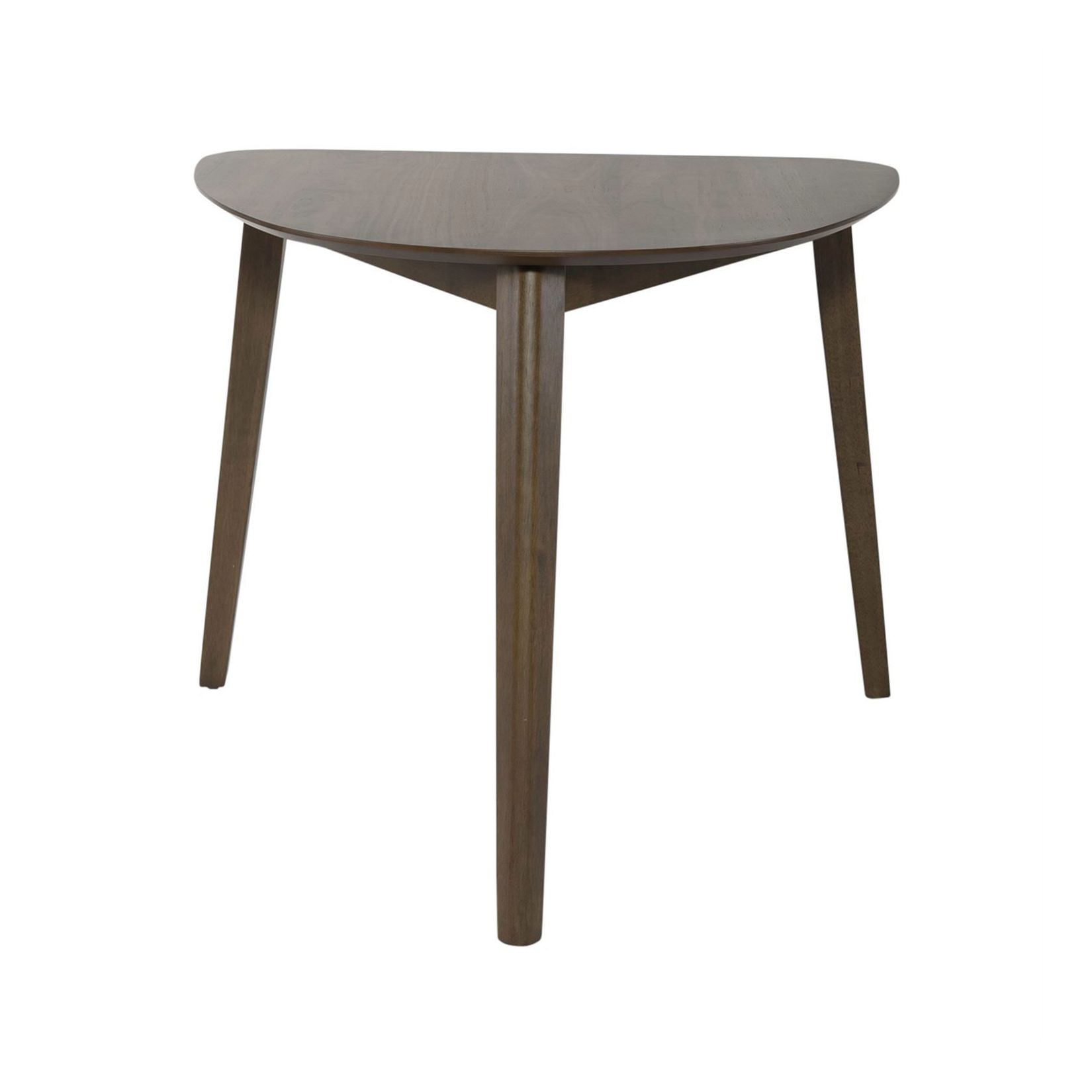 Triangle Dining Set | Space Savers Modern Walnut
