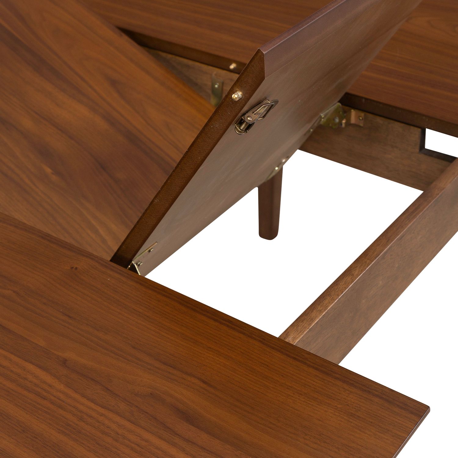 Space Savers Rectangular Wood Extendable DiningTable