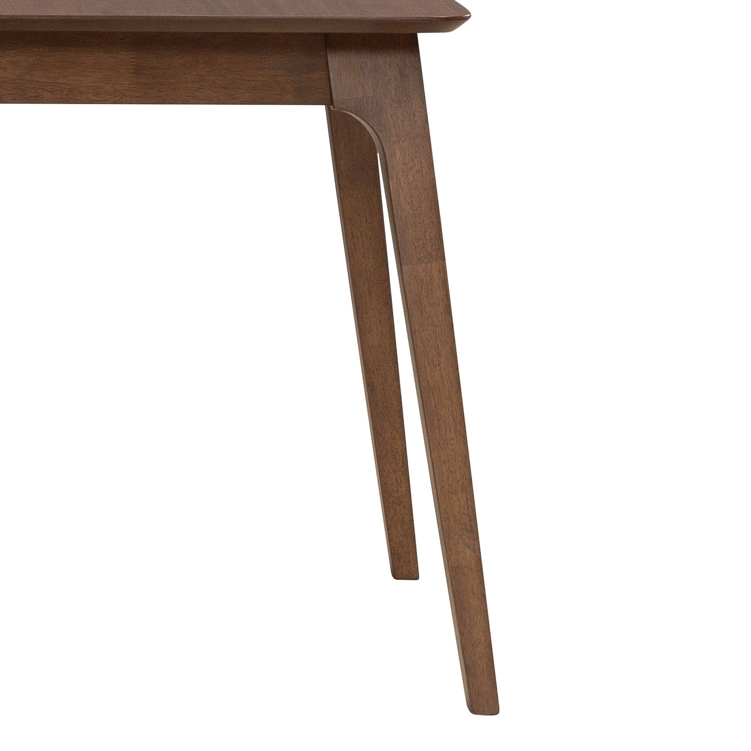 Round Drop Leaf Dining Set | Space Savers Walnut