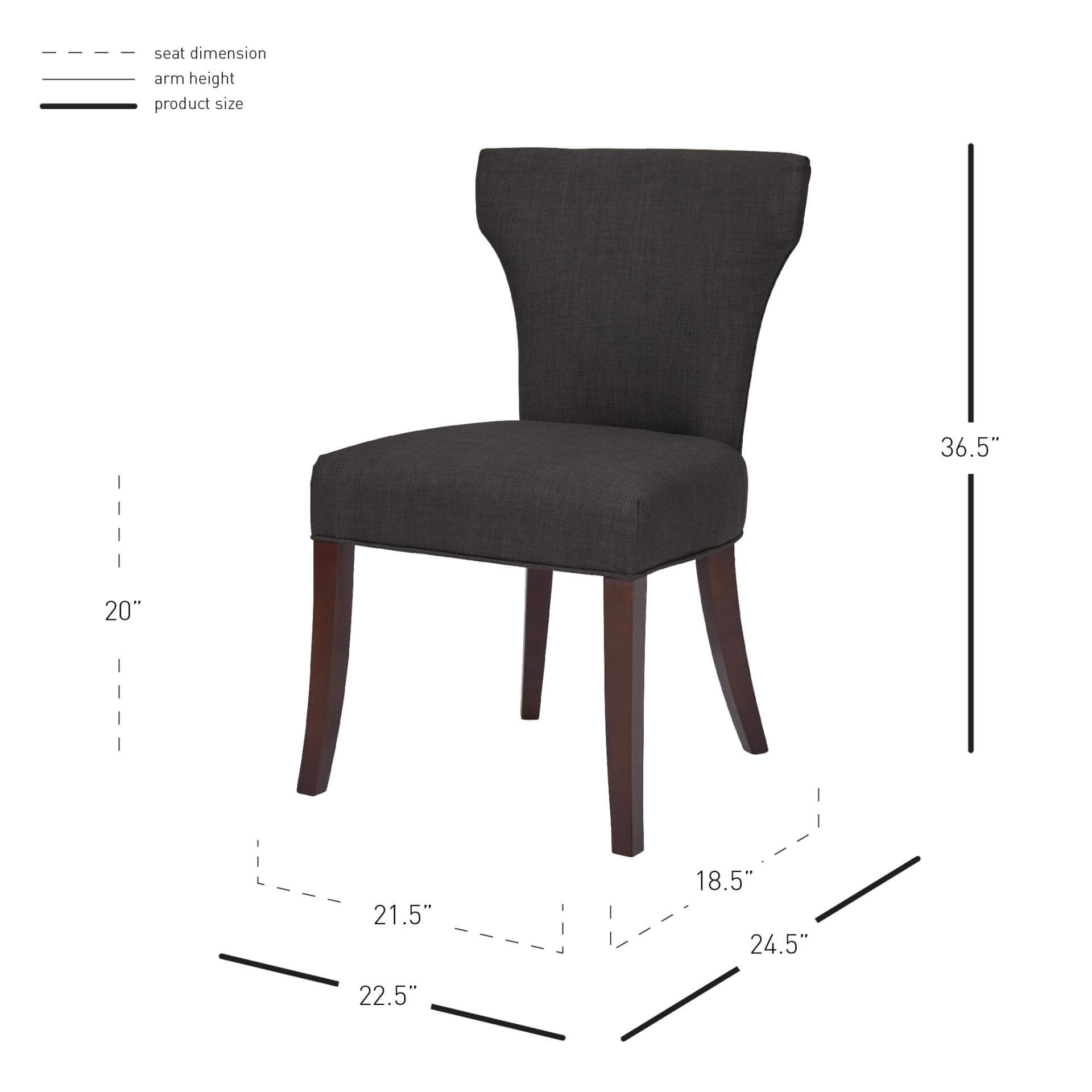 Dresden Fabric Dining Chair