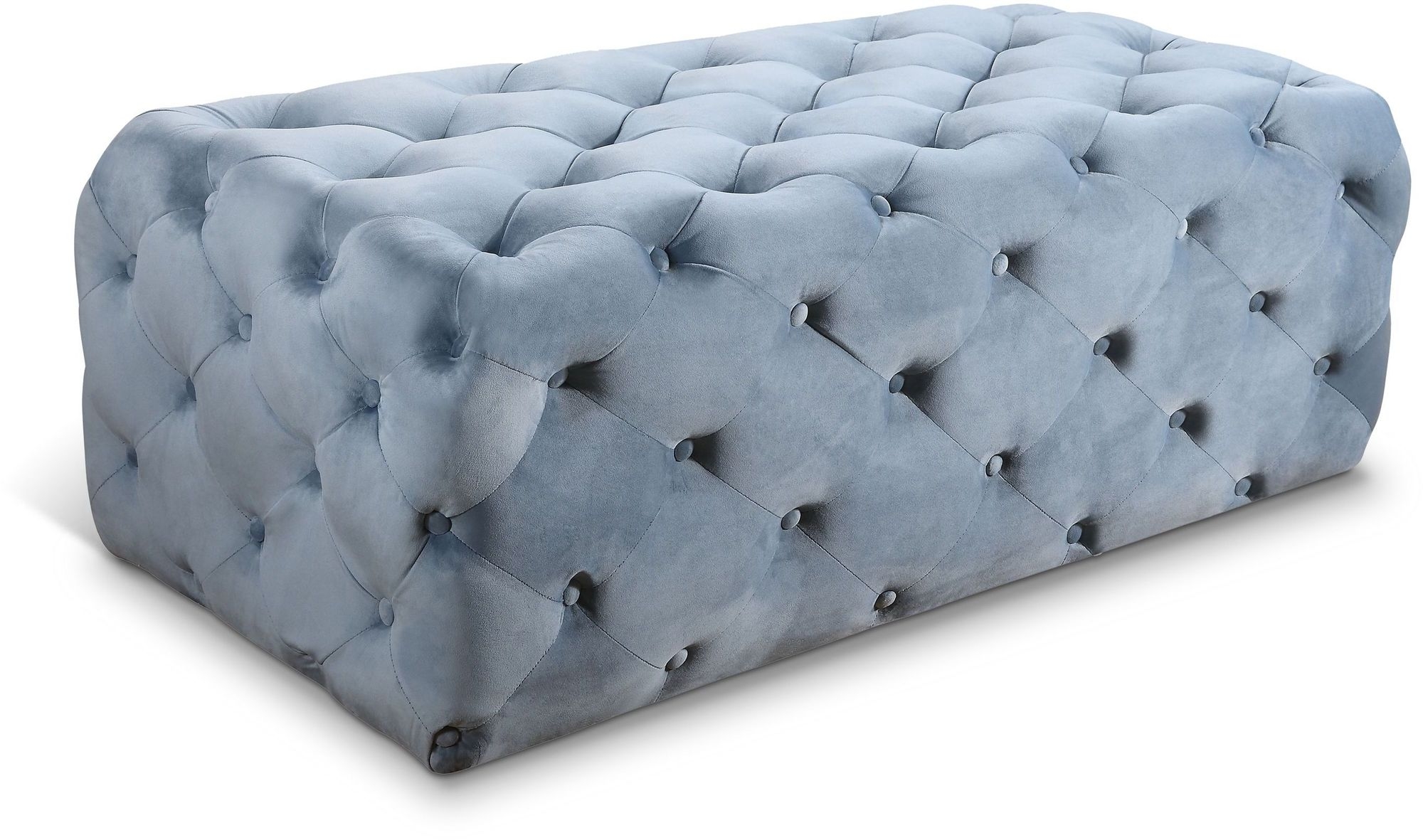 Casey Velvet Ottoman/Bench