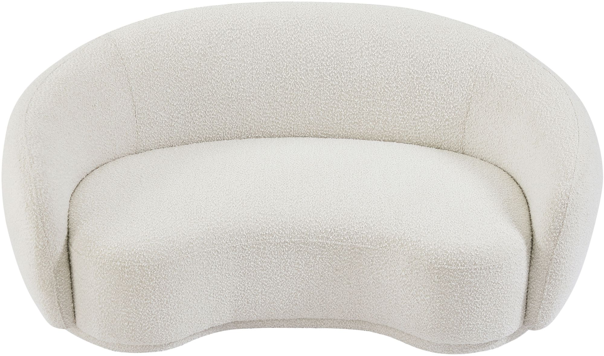 Hyde Boucle Fabric Loveseat