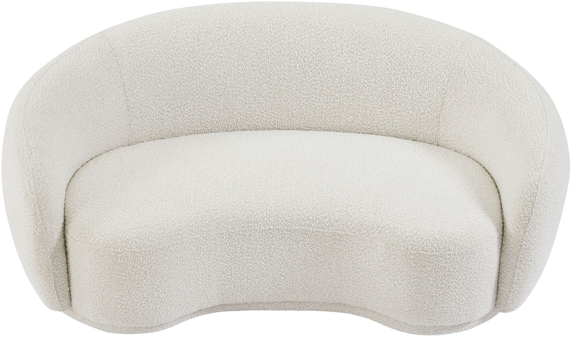 Hyde Boucle Fabric Loveseat