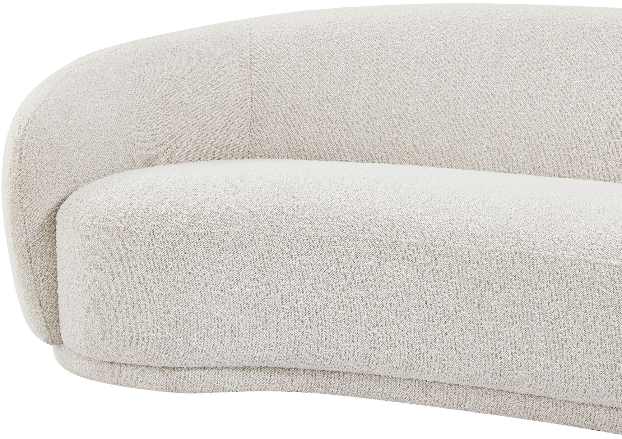 Hyde Boucle Fabric Loveseat