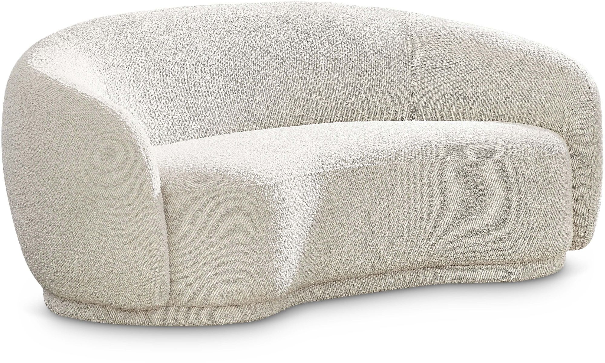 Hyde Boucle Fabric Loveseat