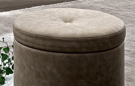 Onda Fabric Pouf