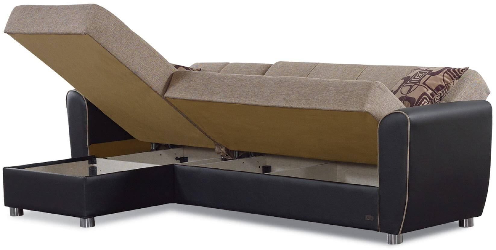 Maryland Fabric Storage Sectional