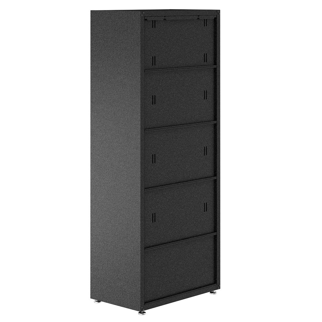 Fortress Customizable Textured Metal Garage Saving Space Metal Storage Set