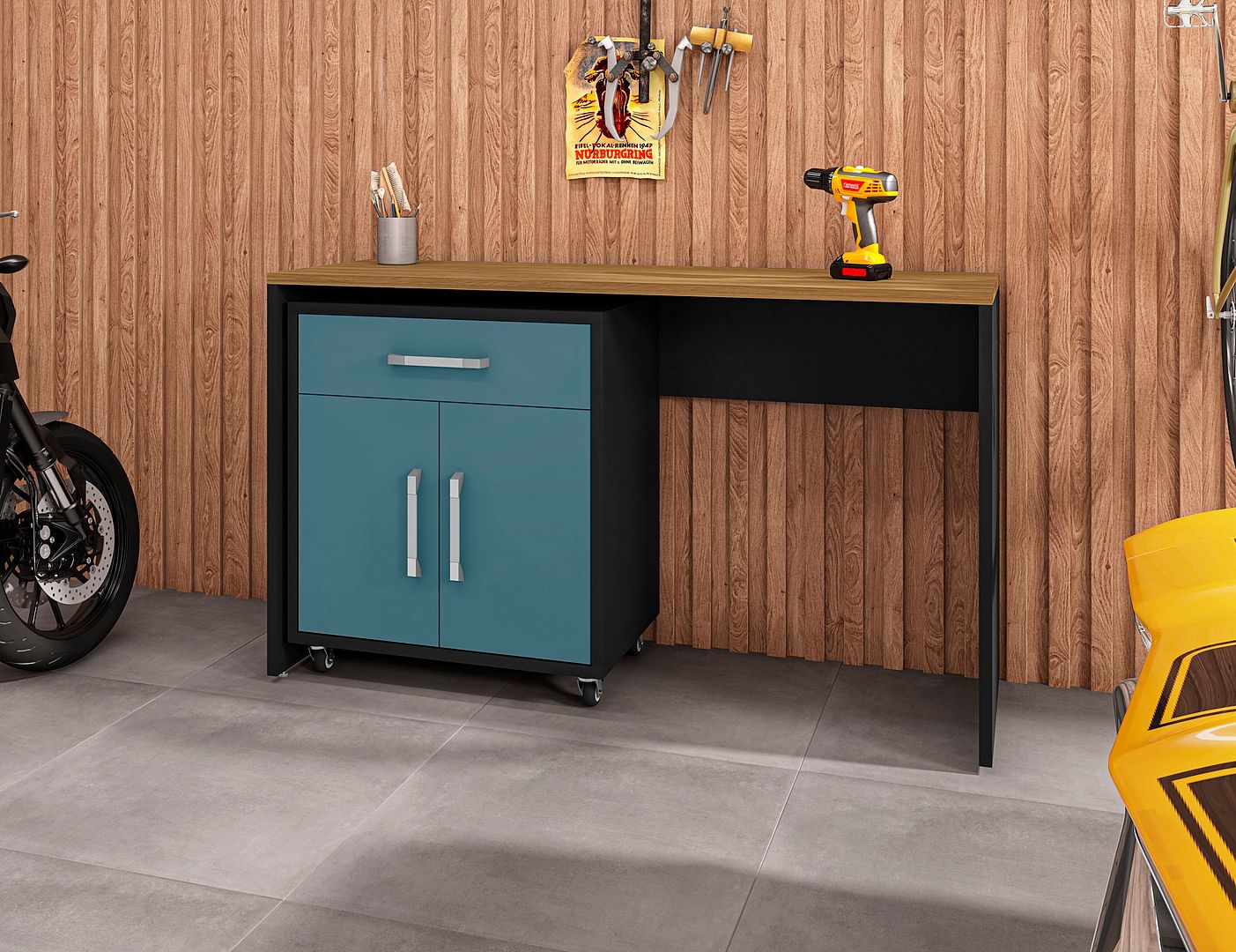 Eiffel 2-Piece Garage Storage Set