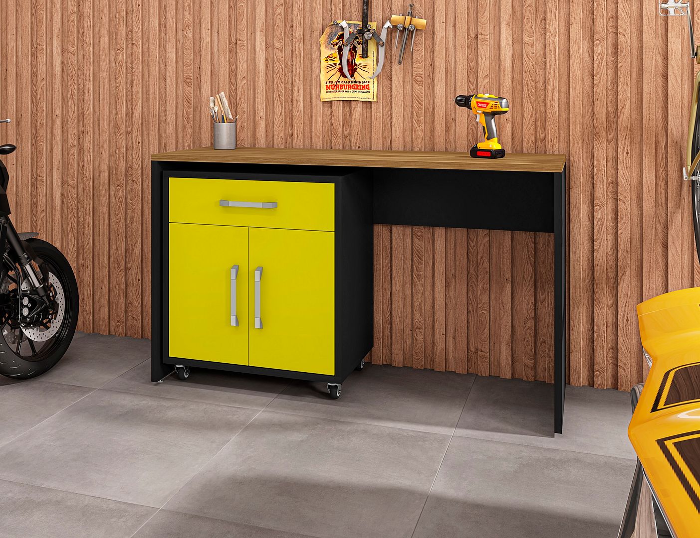 Eiffel 2-Piece Garage Storage Set