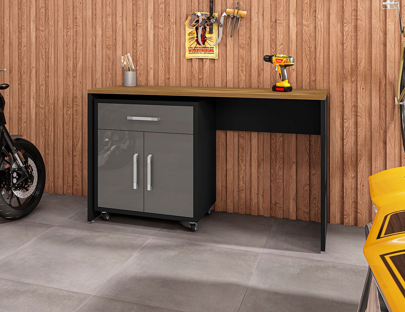 Eiffel 2-Piece Garage Storage Set