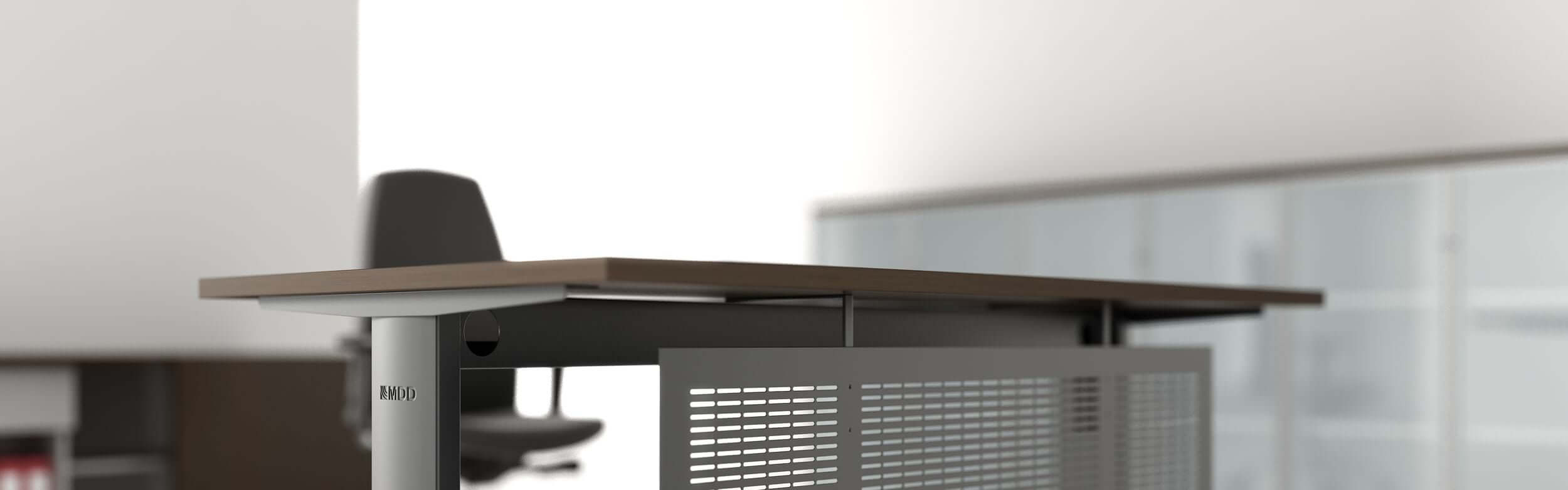 Ergonomic Master MFC Rectangular Office Desk