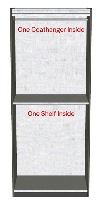 Platinum 2-Door Wardrobe