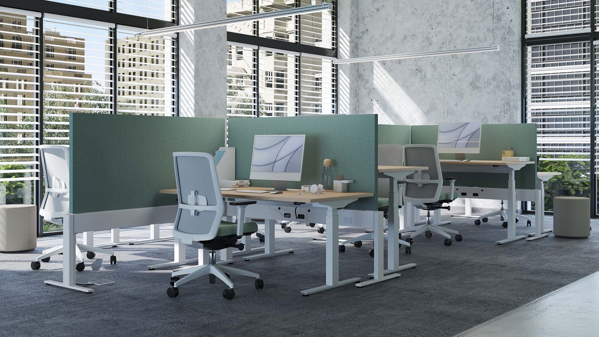 Muro Customizable Power Beam for Desks