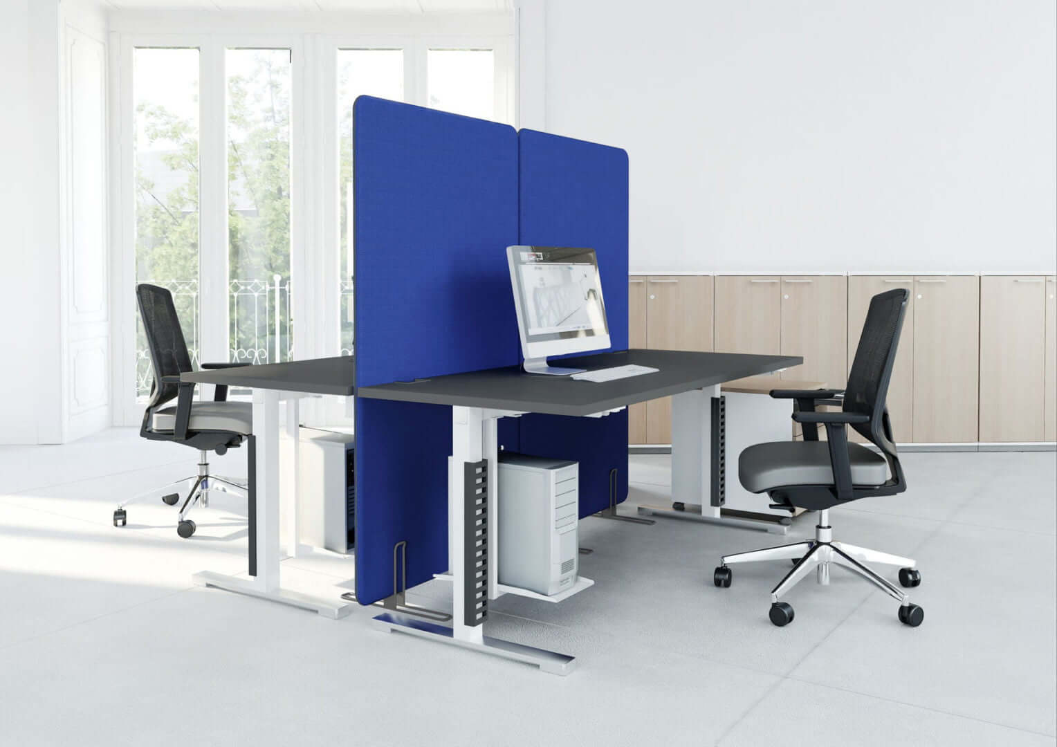 YAN_T 63" Office Desk Bench