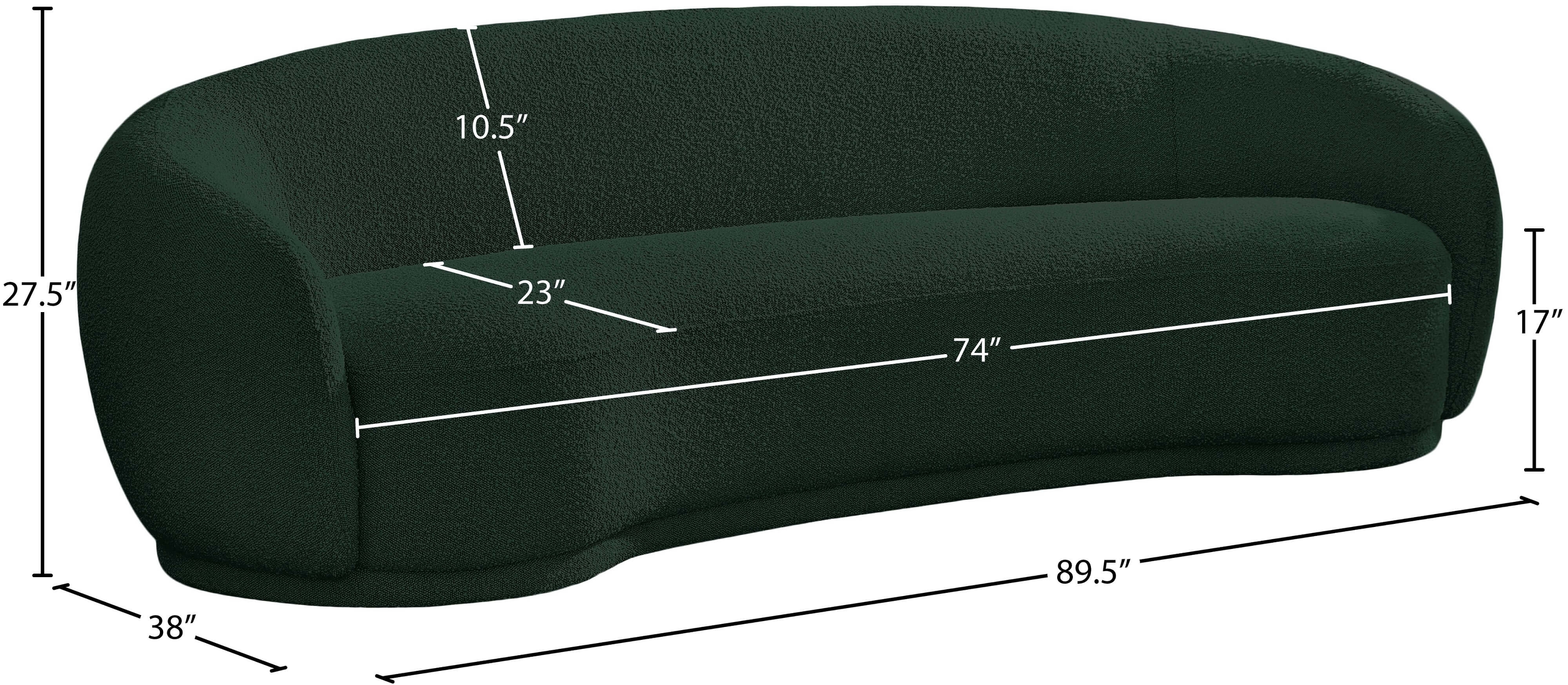 Hyde Boucle Fabric Sofa