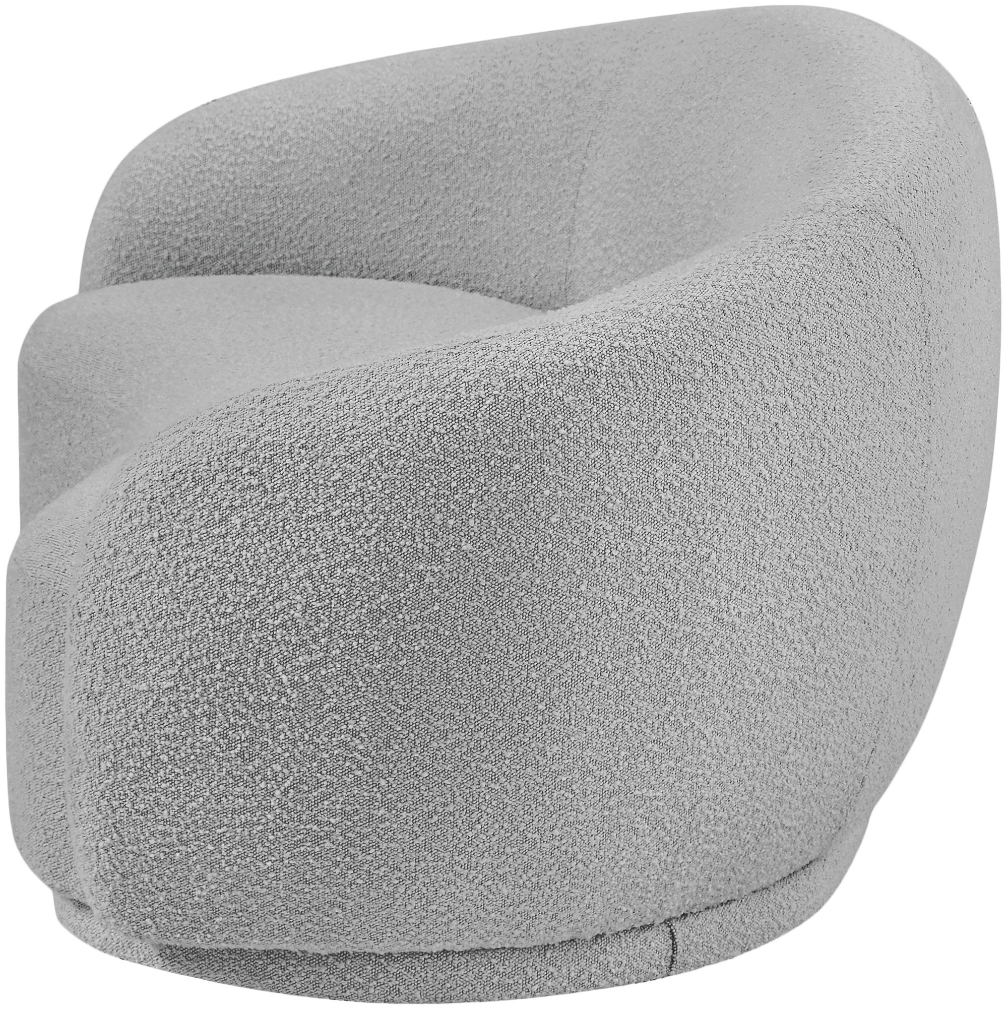 Hyde Boucle Fabric Loveseat