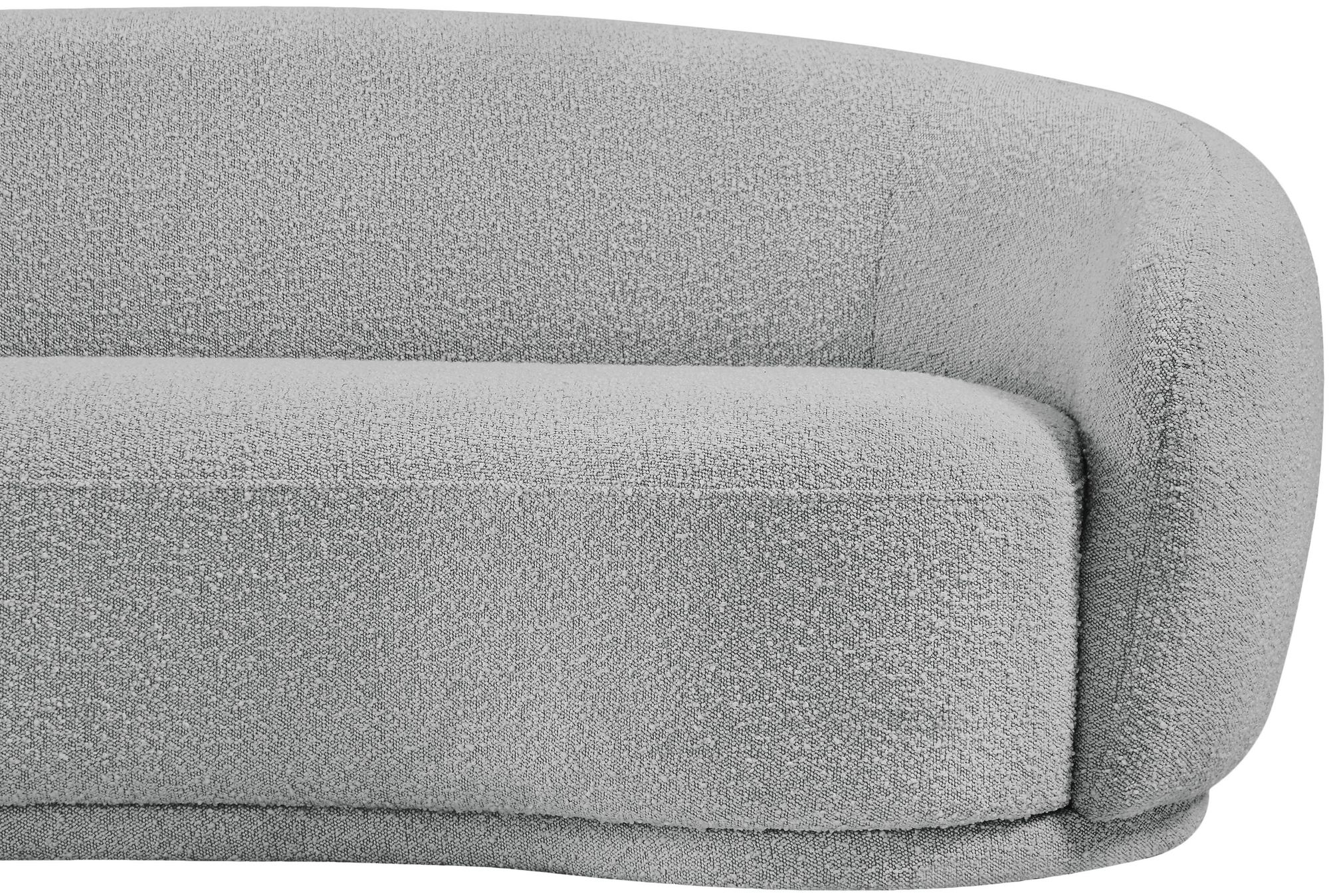 Hyde Boucle Fabric Loveseat