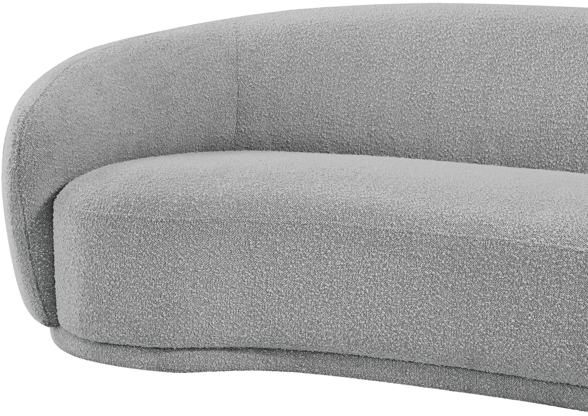 Hyde Boucle Fabric Loveseat