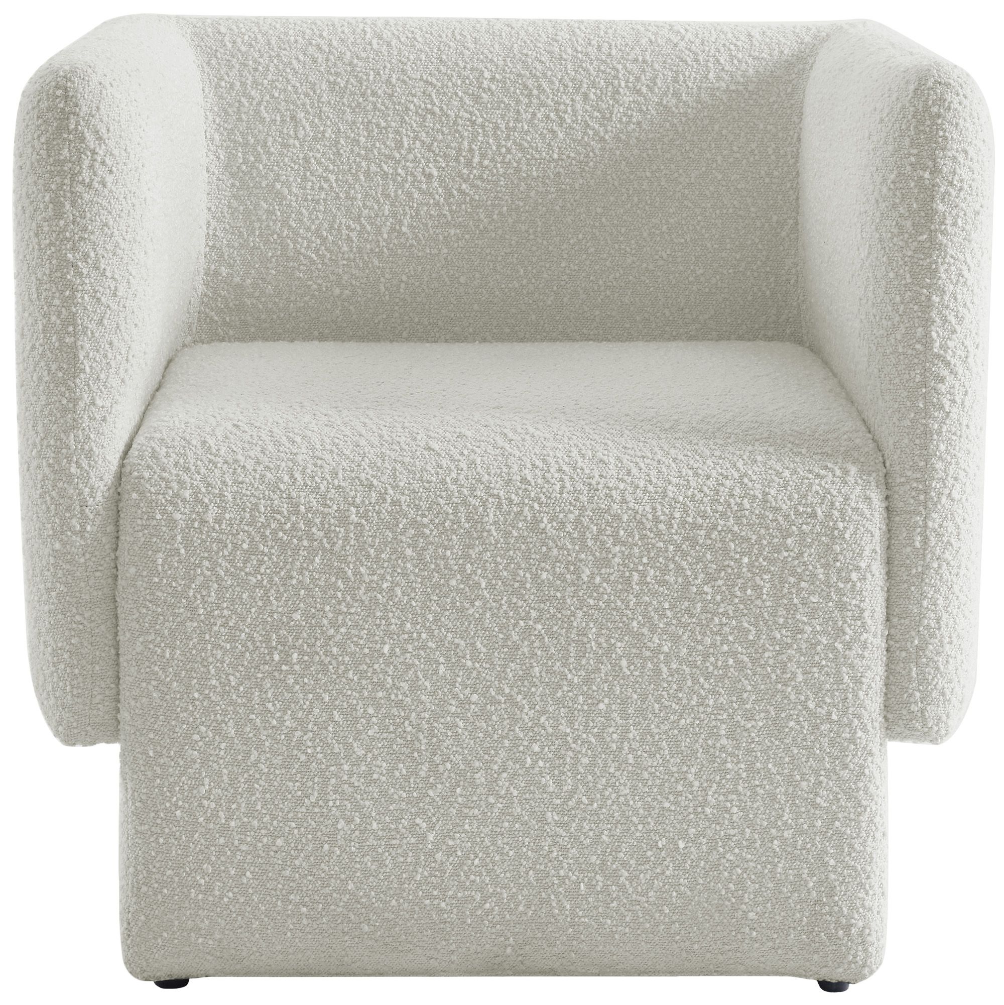Vera Boucle Fabric Accent Chair