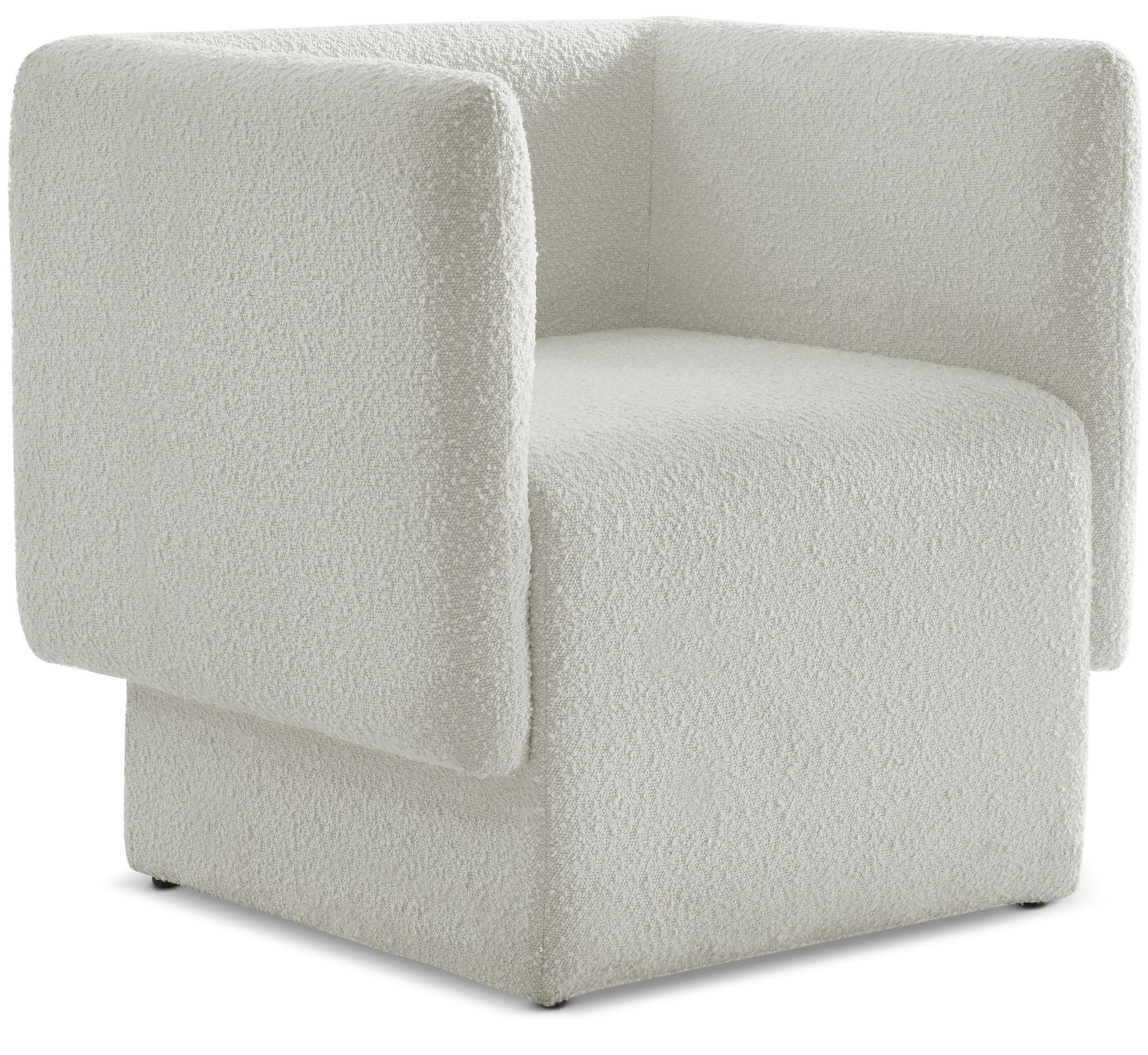 Vera Boucle Fabric Accent Chair