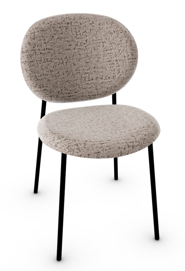 Ines Upholstery/Metal Dining Chair