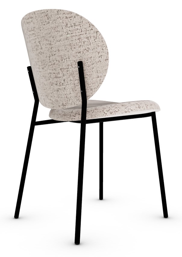 Ines Upholstery/Metal Dining Chair