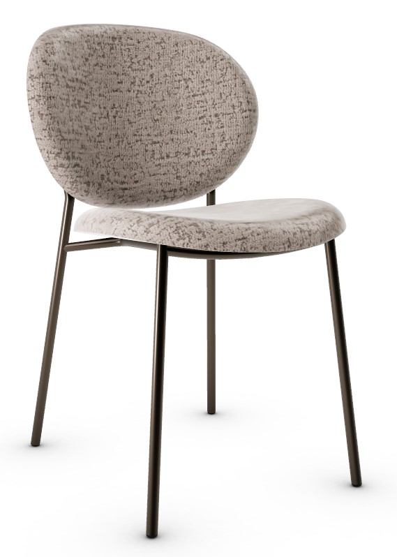 Ines Upholstery/Metal Dining Chair
