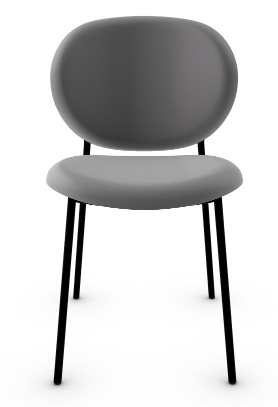 Ines Upholstery/Metal Dining Chair