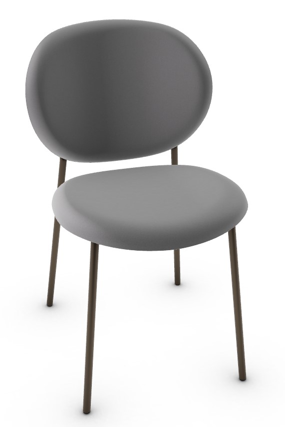Ines Upholstery/Metal Dining Chair