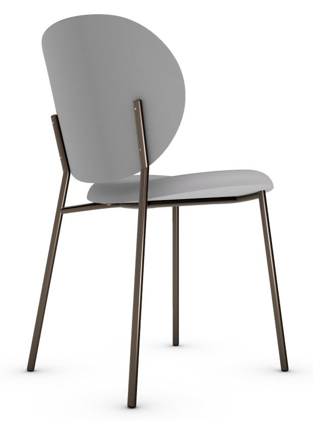 Ines Upholstery/Metal Dining Chair