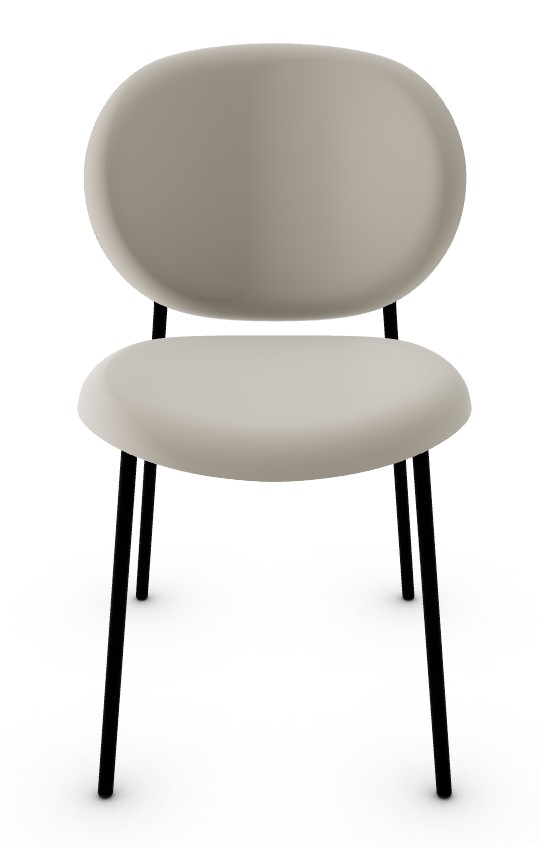 Ines Upholstery/Metal Dining Chair