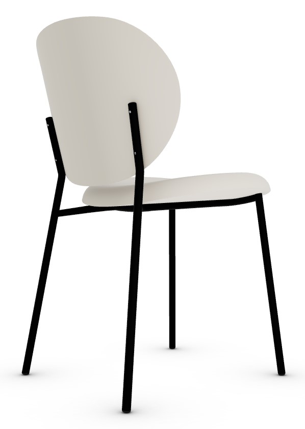 Ines Upholstery/Metal Dining Chair